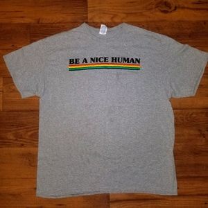 🌈 PRIDE 🌈 Be A Nice Human Tshirt